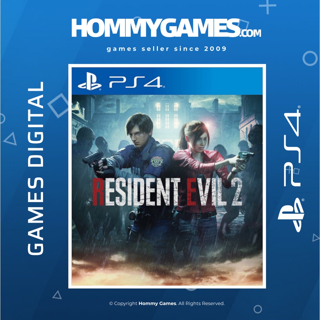 RESIDENT EVIL 2 PS5 &amp; PS4 Digital Games