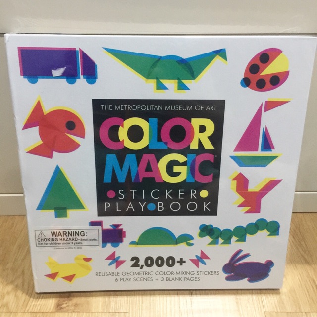 

Color Magic Sticker Play Book