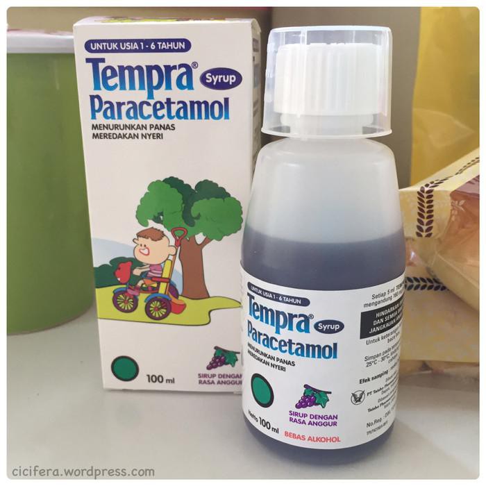 Obat Demam / Tempra Sirup 100 Ml / Parasetamol / Obat Demam / Nyeri U/ Anak & Bayi
