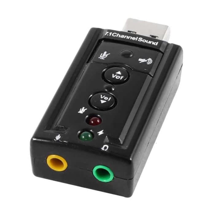 usb Soundcard 7.1 /berkendara gratis/Pasang dan mainkan/Soundcard 7.1 adapter usb /Virtual Channel soundcard