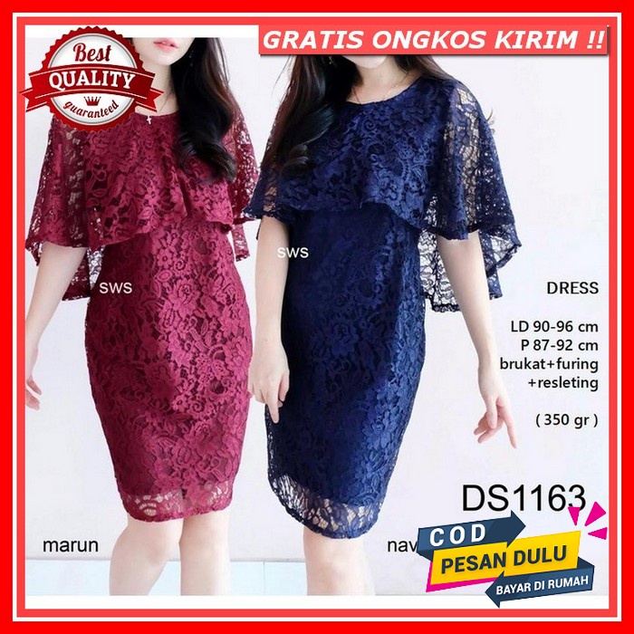 Aiyu Sweet Dress/Pakaian Wanita/Dress/Korea Style/Dress Terbaru 2021 Baju Dres Natal Wanita Midi Der