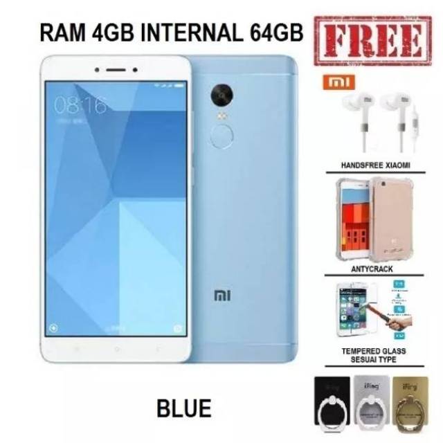 XIAOMI REDMI NOTE 4X RAM 4GB ROOM 64GB SNAPDRAGON BLUE