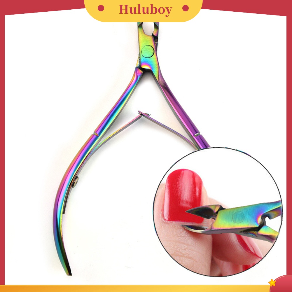 Huluboy Huluboy♡ Gunting Kuku Bahan Stainless Steel Untuk Manicure