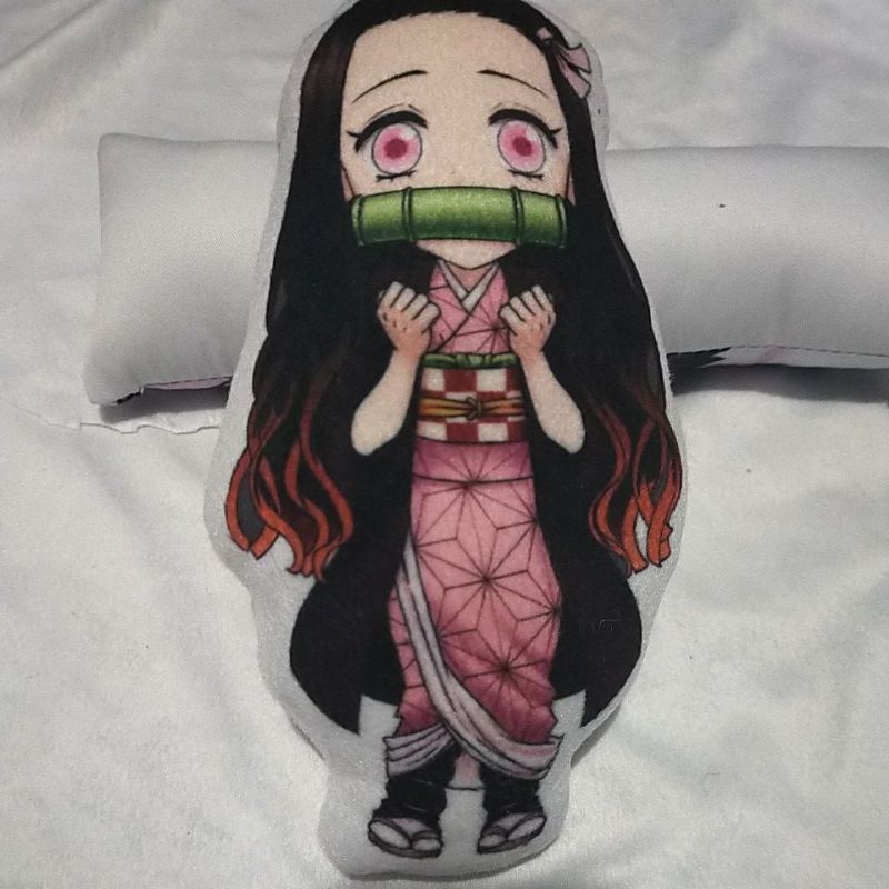 boneka plushie mini anime gawr gura inumaki todoroku zero two umaru kuroko haikyuu jujutsu boku hero-Nezuko