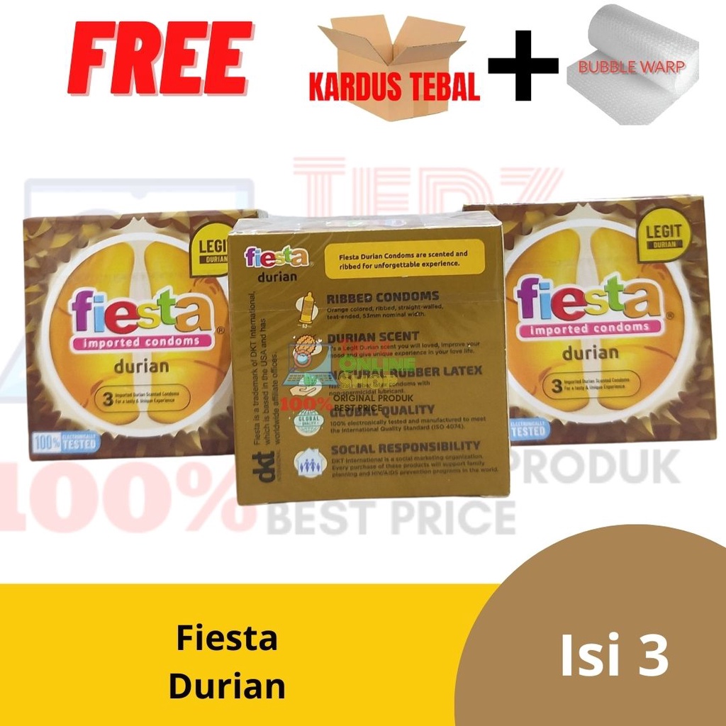 Kondom Fiesta Isi 3