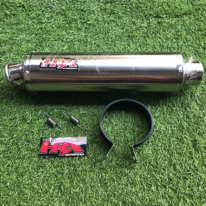 Slincer knalpot HRX RX-1 stainless tornado