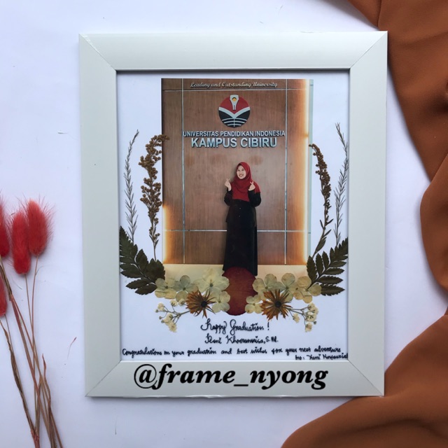 

Single glass frame unik kado murah kad unik kado wisuda hadiah ultah kado anniversary kado pacar