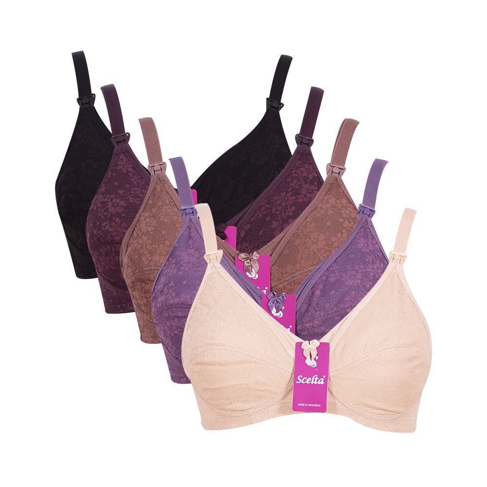 Maternity Bh Bra Ibu Hamil Menyusui Renda Brukat  Scelta -  Bh Scnc 044