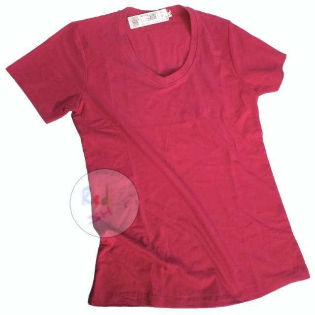 Kaos belle lengan pendek ukuran XL