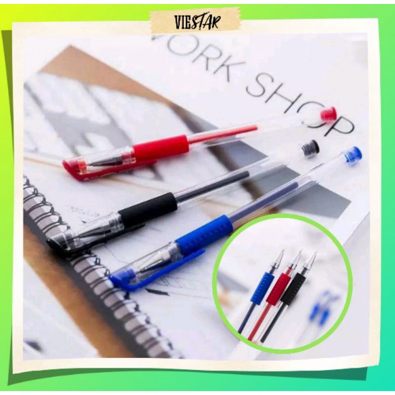 

Pulpen Tinta Gel Alat Tulis Peralatan Kantor Alat Kerja Perlengkapan Sekolah Bolpoin Tinta Gel Pen