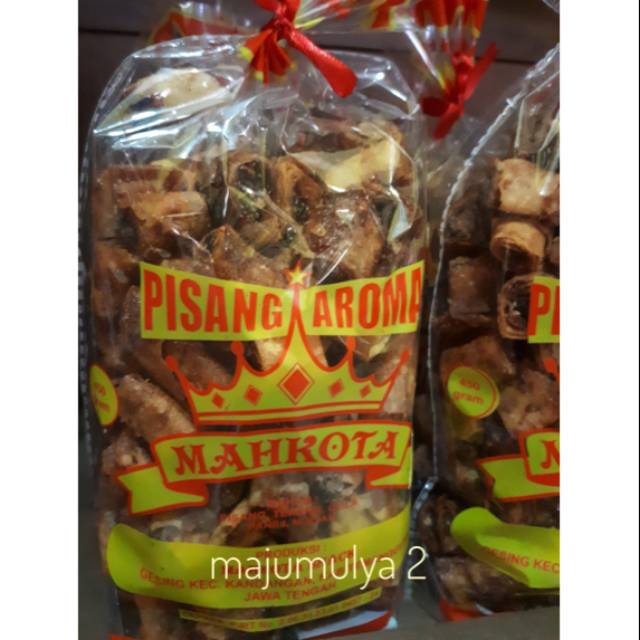 

Pisang Karamel Mahkota 450 Gram