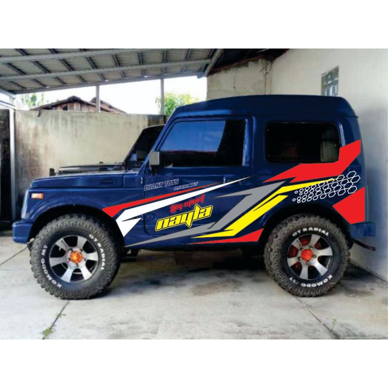

sticker body katana bisa request warna dan perubahan nama
