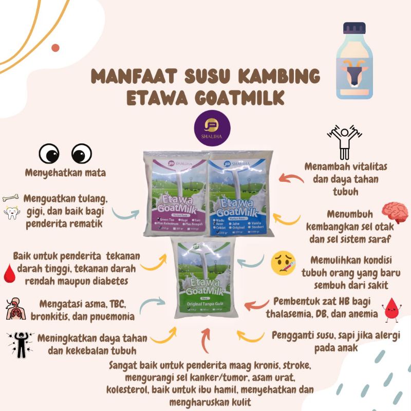 

Susu Kambing Etawa Goat Milk Murni