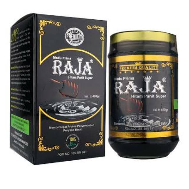 

[Bisa COD] Madu Prima RAJA 400gr - Madu Hitam Pahit Super Madu Raja 400 gr ORIGINAL