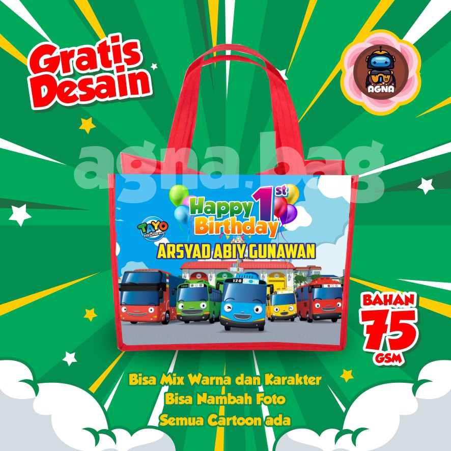 

GOODIE BAG MURAH / TAS ULTAH CUSTOM /TAS ULTAH PROMO/ TAS ULTAH TAYO