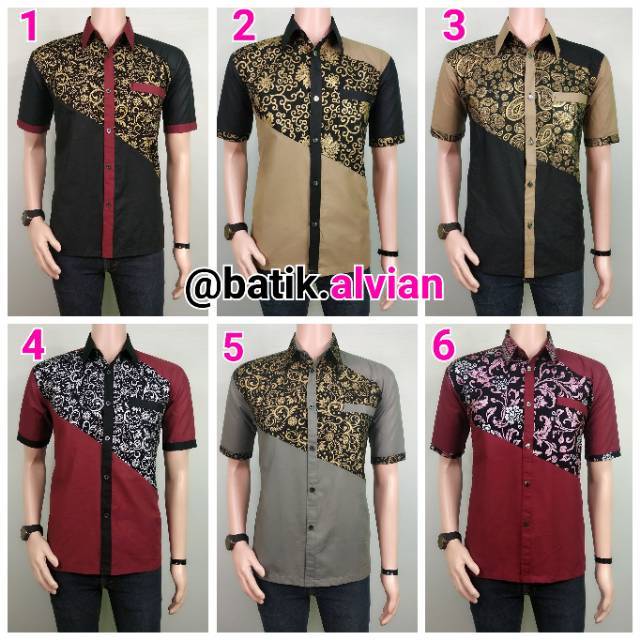 Harga Batik Kombinasi Terbaik Batik Pakaian Pria Mei 2021 Shopee Indonesia