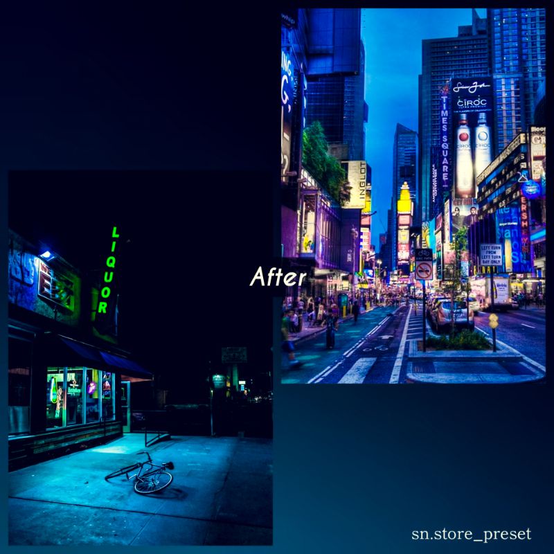 5 PRESET LIGHTROOM MINIPACK NEON SERIES For IOS &amp; Android