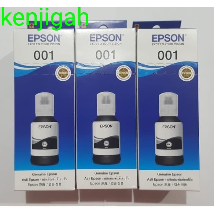 Tinta Epson 001 Black Original