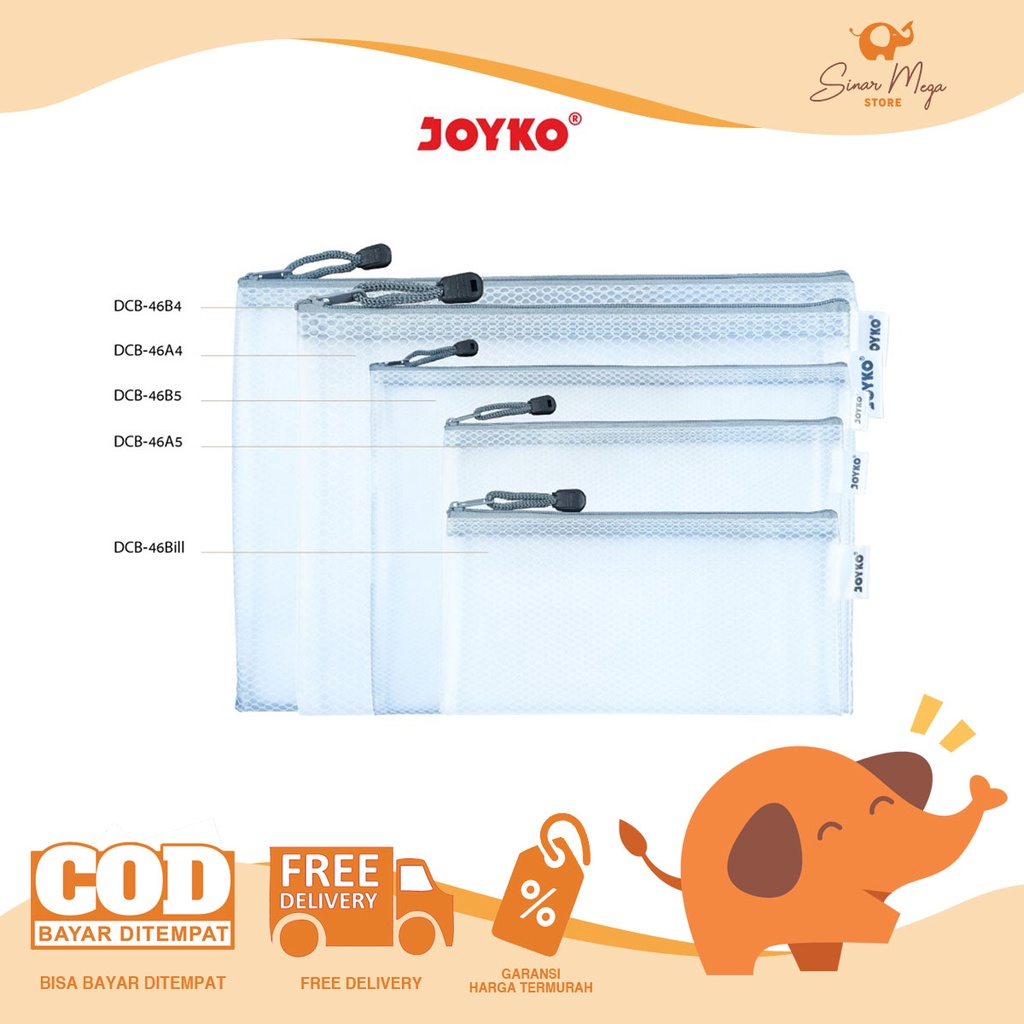 

Joyko Document Bag DCB-46 / Map Tas Dokumen Jala Putih Murah Berkualitas
