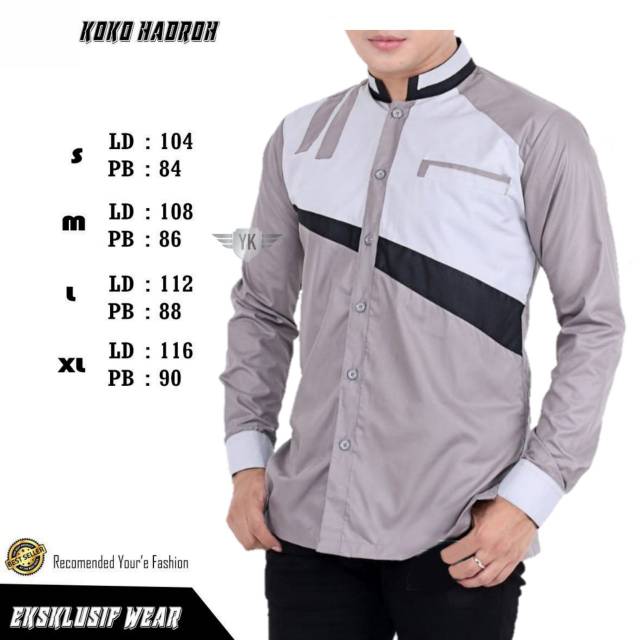 Baju koko terbaru/ seragam hadroh azzahir