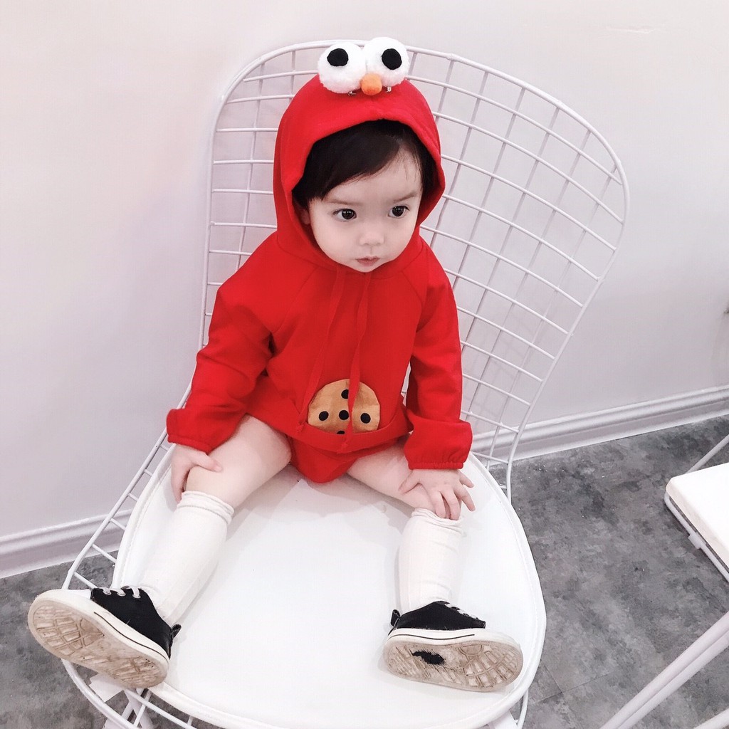 Jumper Anak | Jumper Hoodie Elmo