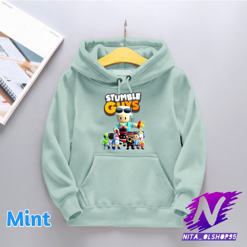 hoodie stumble guys hoodie anak stumbe guys