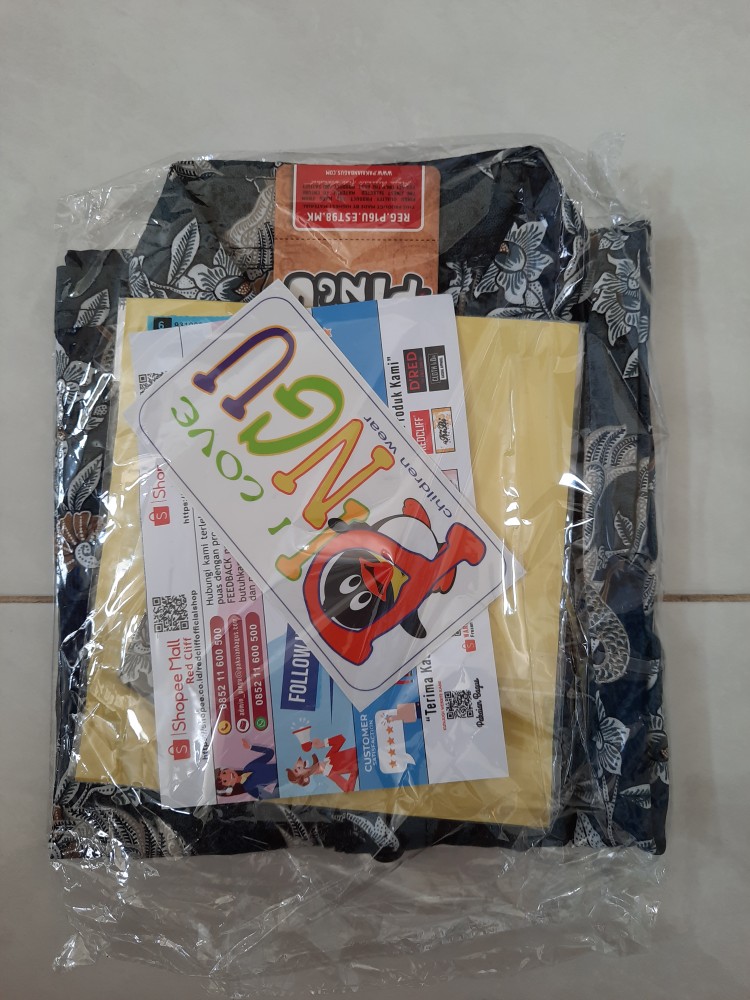 Pingu 93100215 Mi - Kemeja Batik Anak Laki-laki