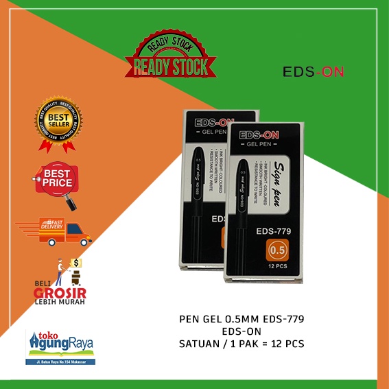 

PEN GEL 0.5MM EDS-779 EDS-ON