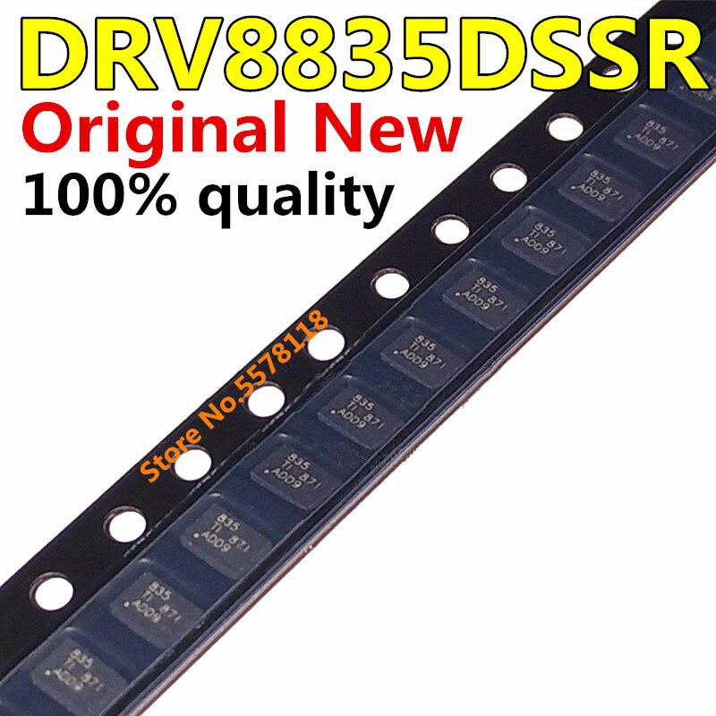 10pcs/lot100% Baru DRV8835DSSR DRV8835 835 WOSN12 Chipset