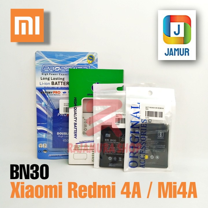 BATERAI XIAOMI REDMI 4A BATERAI BN30 BATERAI XIAOMI Mi4A BATERAI XIAOMI Mi 4A BATRE XIAOMI REDMI 4A 