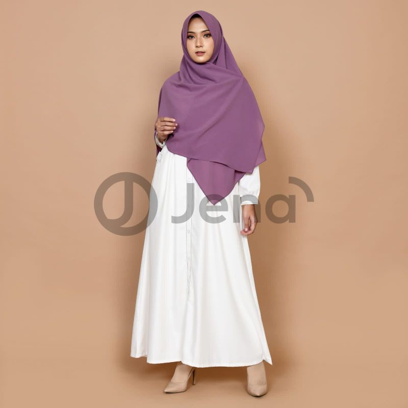 Jilbab Segiempat Instan Hijab Segi Empat Instant Pad Krudung Pet Kerudung Ukuran Jumbo Bergo Maryam 