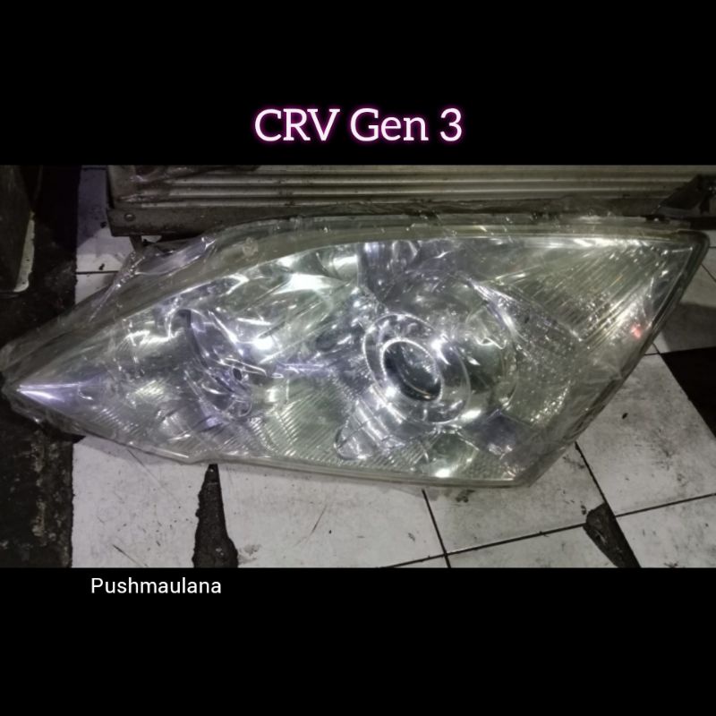 headlamp CRV Gen 3 Original - Lampu depan CRV gen 3 Ori