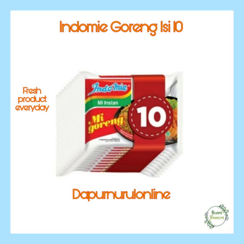 

Indomie Goreng Isi 10