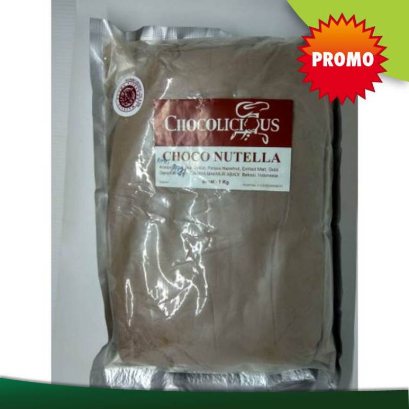 

BUBUK MINUMAN CHOCOLICIOUS CHOCO NUTELA