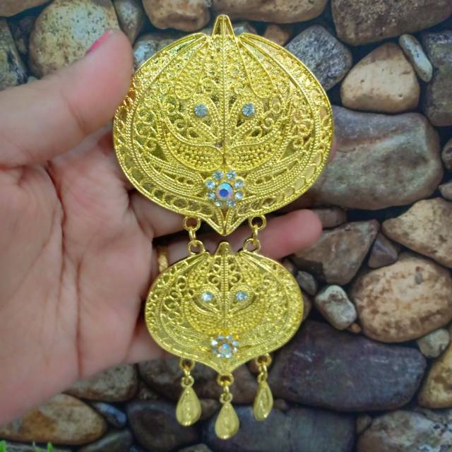 Bros Kebaya Tingkat dUA Kutubaru Bross Etnik Kekinian Mewah Aksesoris Fashion Kekinian TokoPelangiNicer