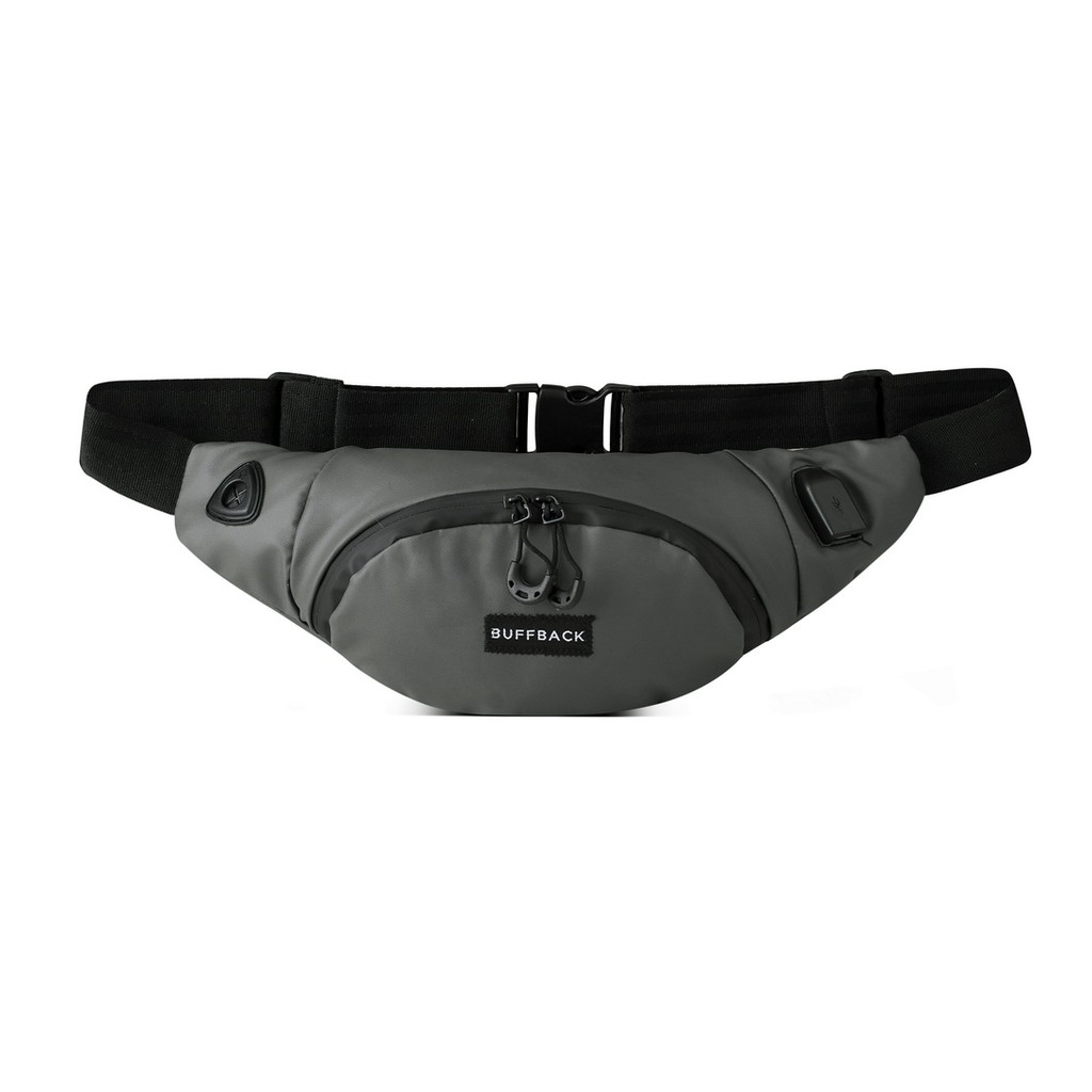 Waistbag USB Waterproof Gearbag Black Bee