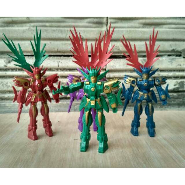 Mainan anak Robot Gundam Mini satuan