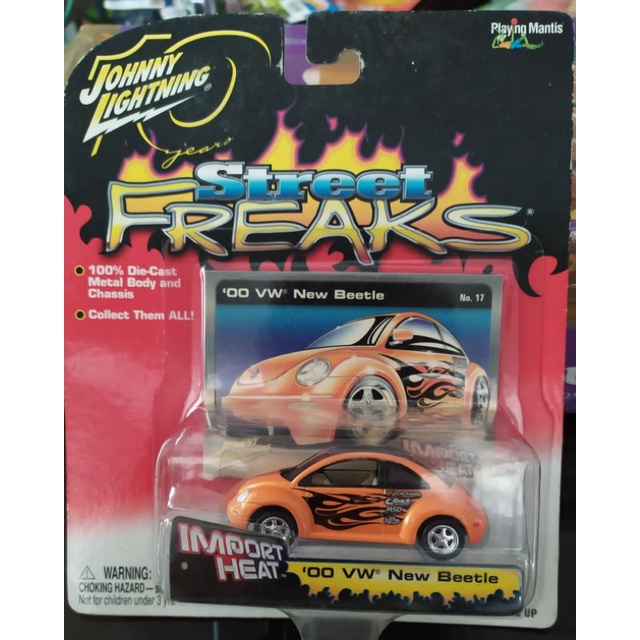 Johnny Lightning Street Freaks VW New Beetle