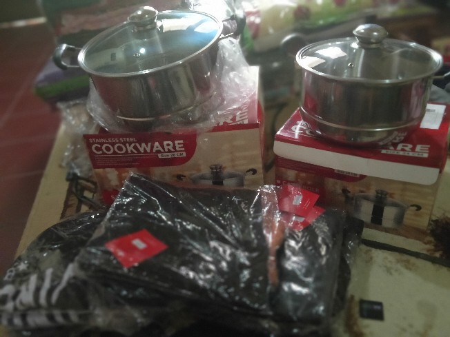 Dandang Steamer Kukusan Stainless Muliya Tutup Kaca 24 Cm