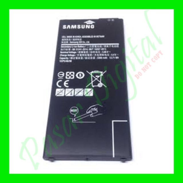 Batterai samsung j7    prime original 100% new batt batre