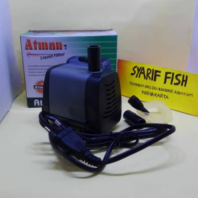 Mesin Pompa Filter Air Aquarium Kolam Atman AT-103
