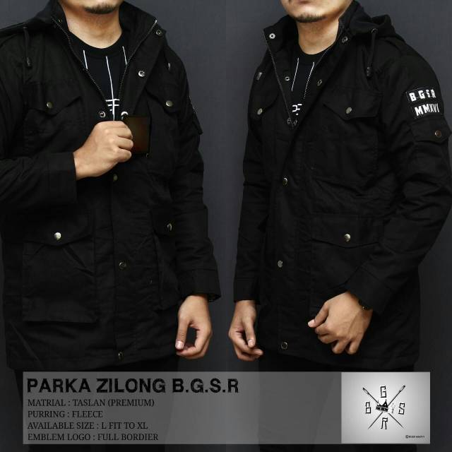 JAKET PARKA ZILONG / JAKET PARKA / JAKET PARKA KEREN / JAKET PARKA MURAH