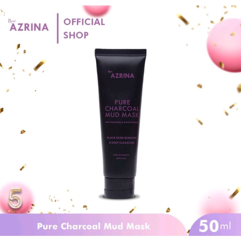 Azrina Pure Charcoal Mud Mask