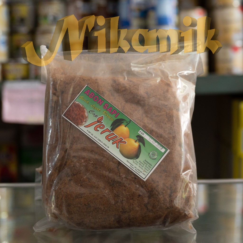 

Abon Sapi Cap Jeruk 1Kg