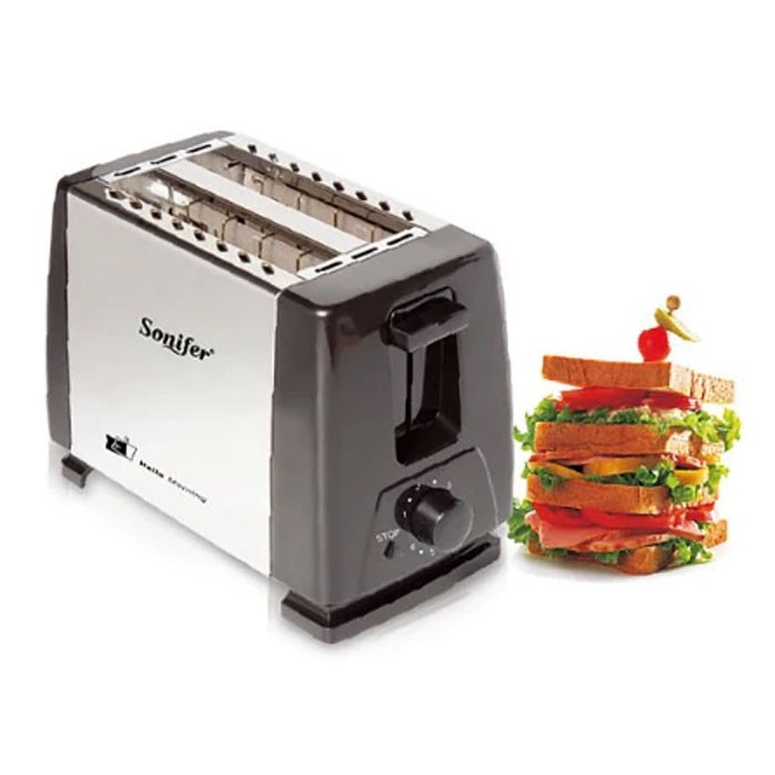 Sonifer SF6007 2 Slices Toaster - SF-6007 Pemanggang Roti