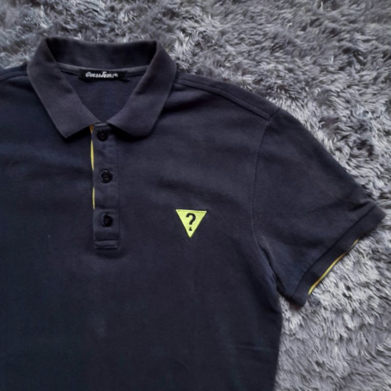 Polo Shirt Guess Original Second Bekas Preloved Thrift