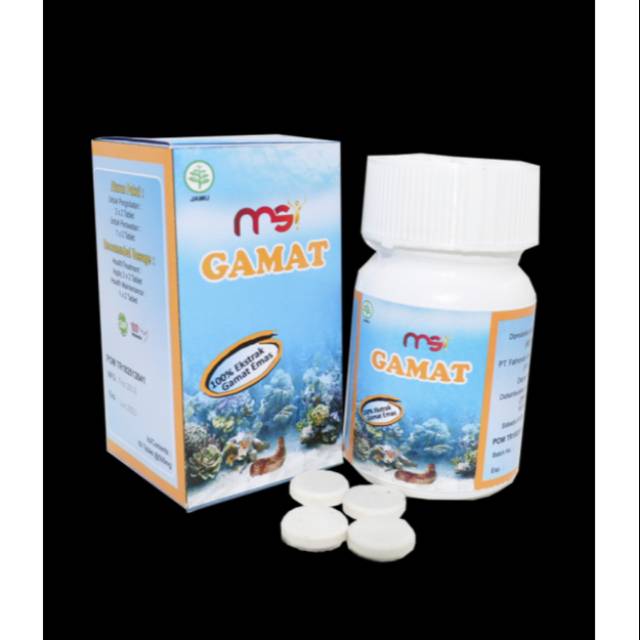 

Gamat / Gamalife Emas Teripang Obat Herbal Kesehatan Msi