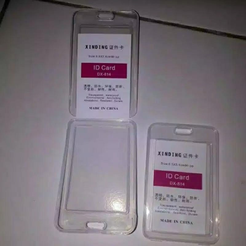 

FRAME BOX / card holder transparan box tutup / casing idcard / frame kartu id card