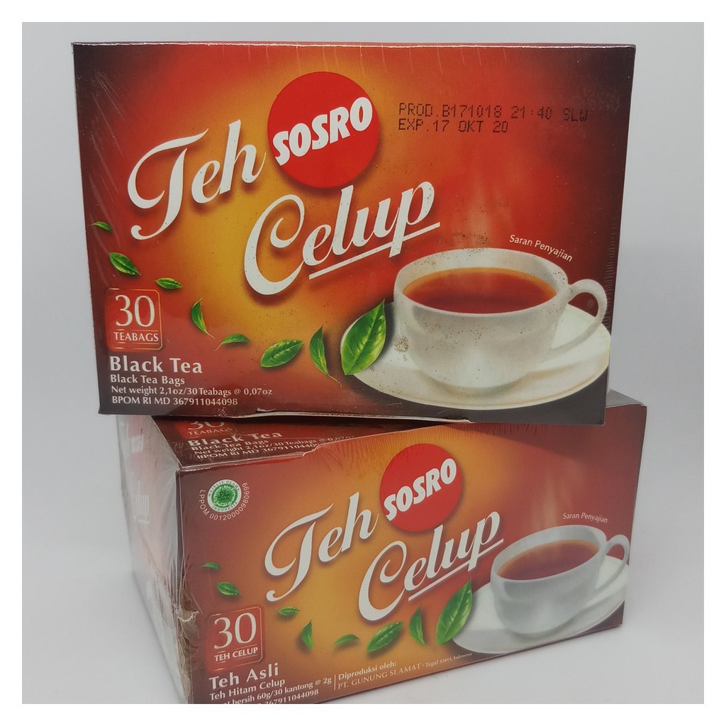 

Teh Celup Sosro isi 30pcs