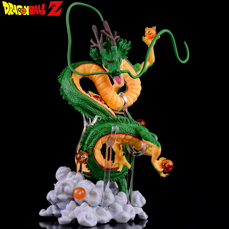 Anime Dragon Ball Z Shenron Wishing Dragon Figurine Boneka Shenlong Action Figure Model Patung DBZ Super Saiyan Mainan